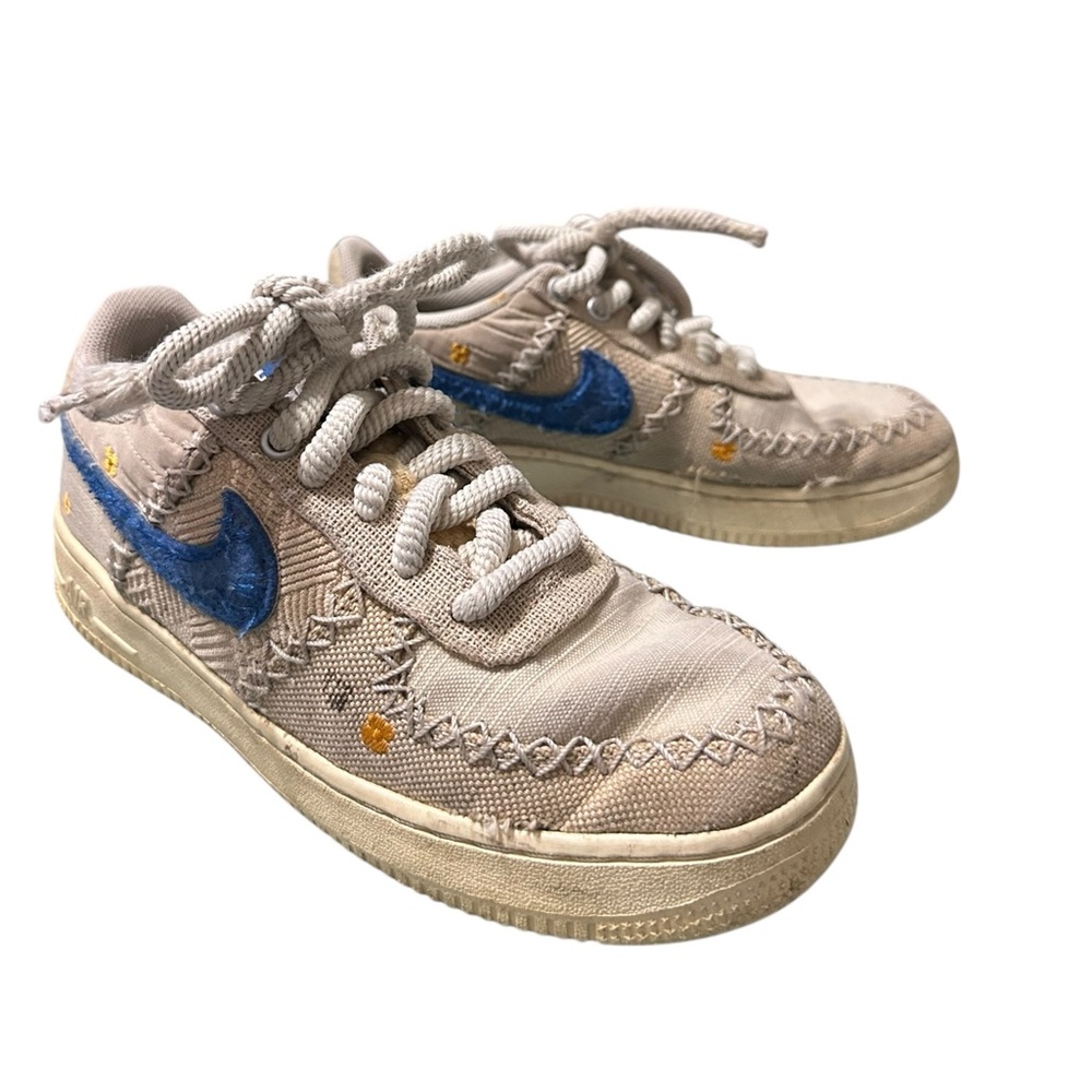 Air Force 1 ‘07 La Flea 4th Anniversary Sail White Sneakers 5:5Y